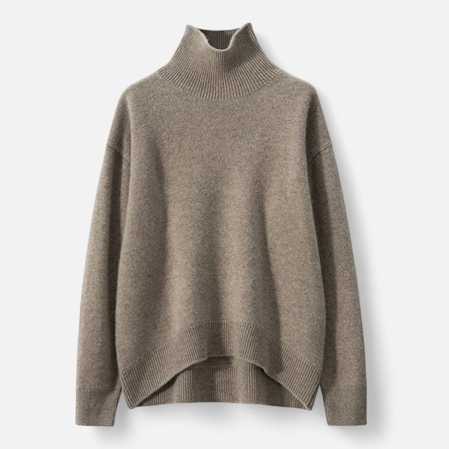 Soft Women's Turtleneck Cashmere Knit Sweater
