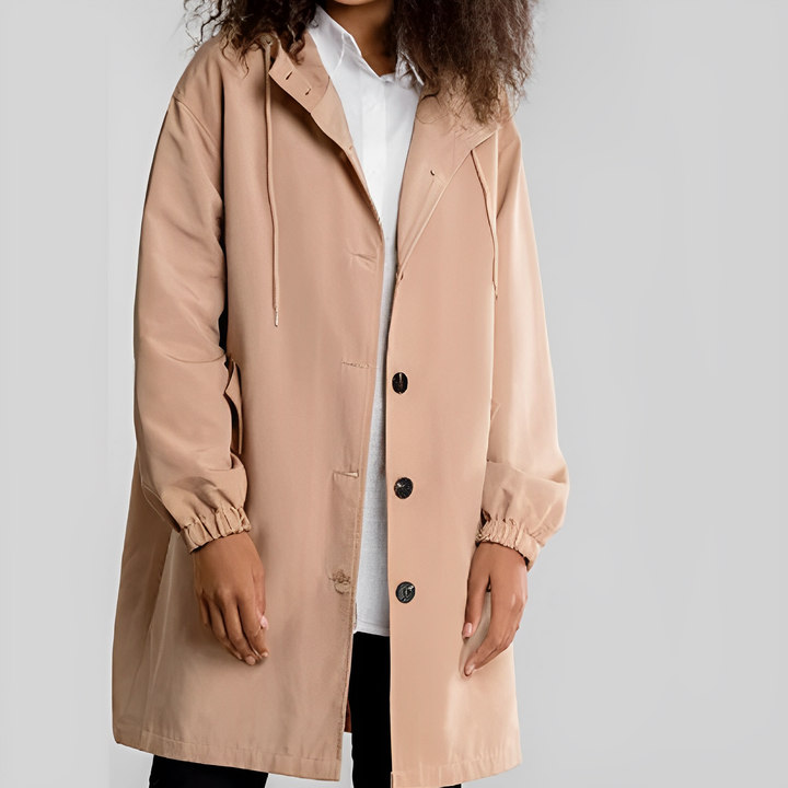 Waterproof Women's Parka with Adjustable Hood