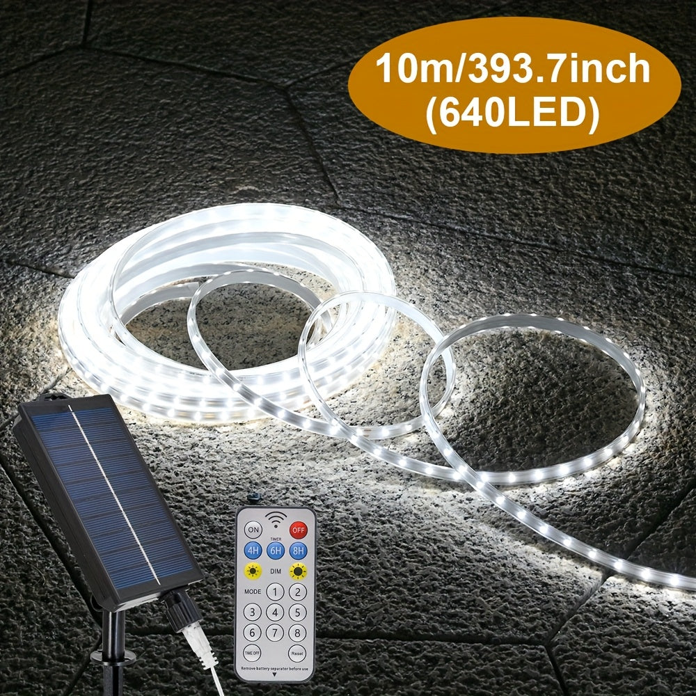 Colorful Solar String Lights | 320/640 LED Fairy Lights with 8 Modes