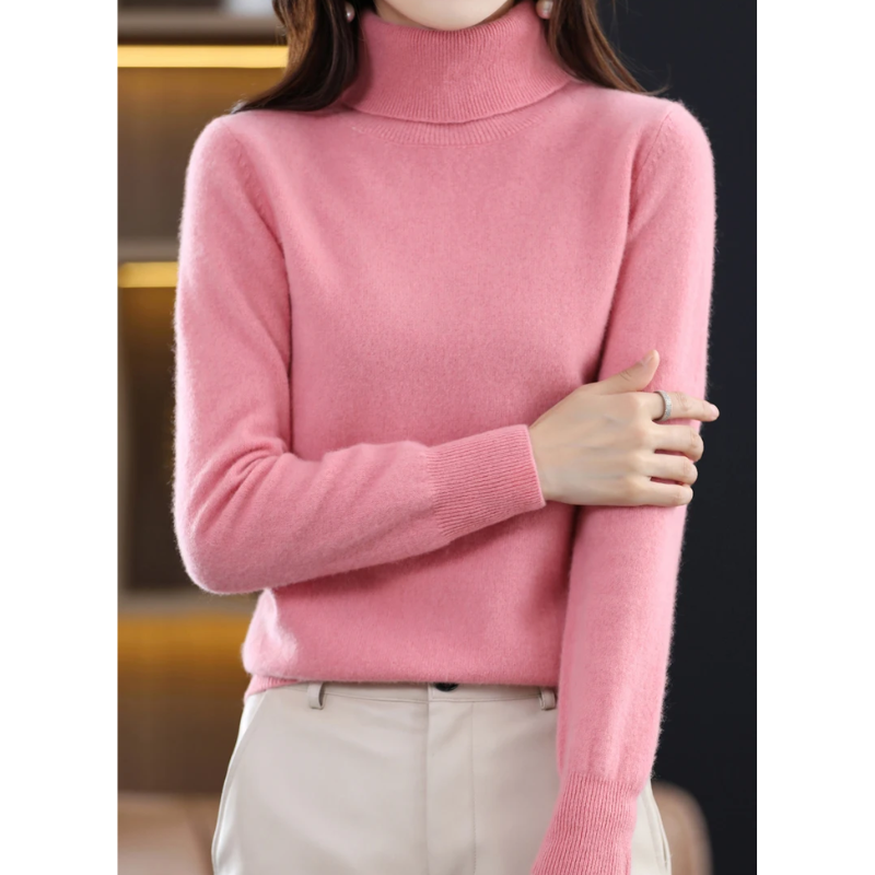 Soft Women's Winter Wool Sweater