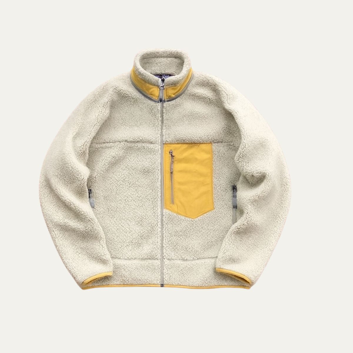 VogeLuxe | Men’s Teddy Full Zip Sherpa Fleece Jacket