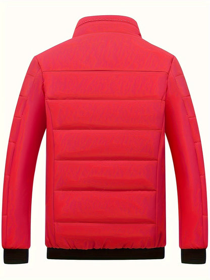 VogeLuxe | Men’s Fleece Lined Quilted Puffer Jacket