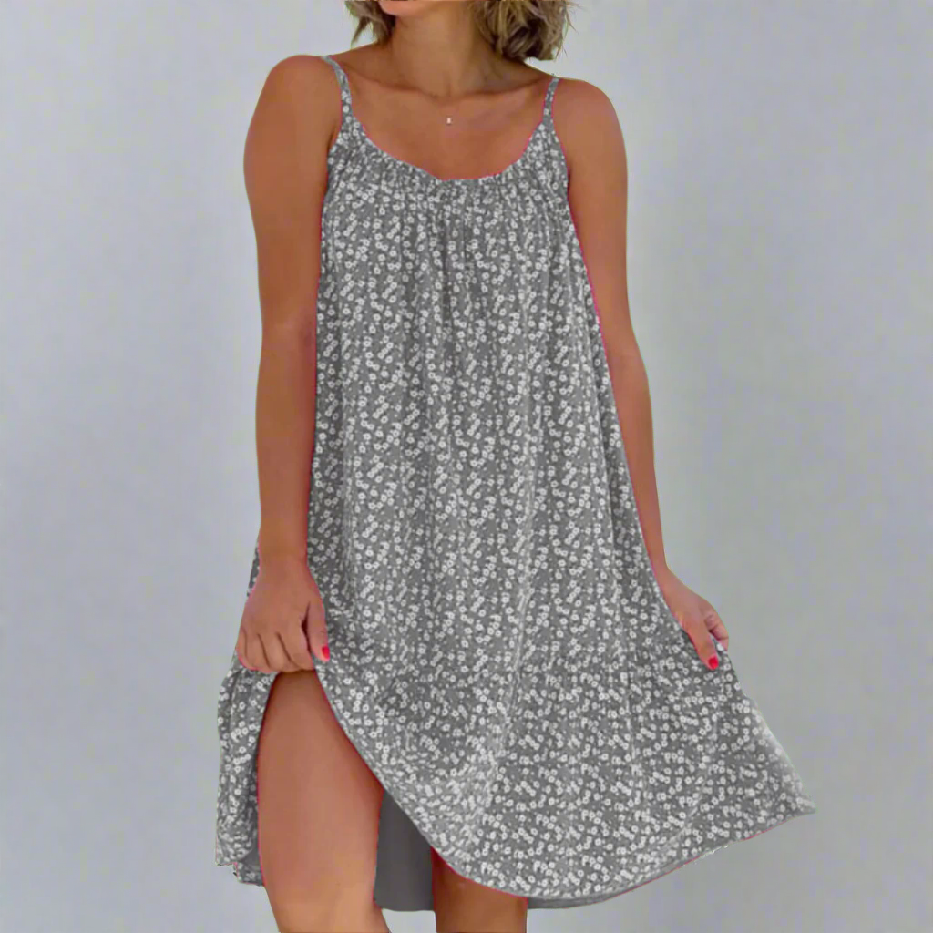 Pretty Floral Sundress for Women