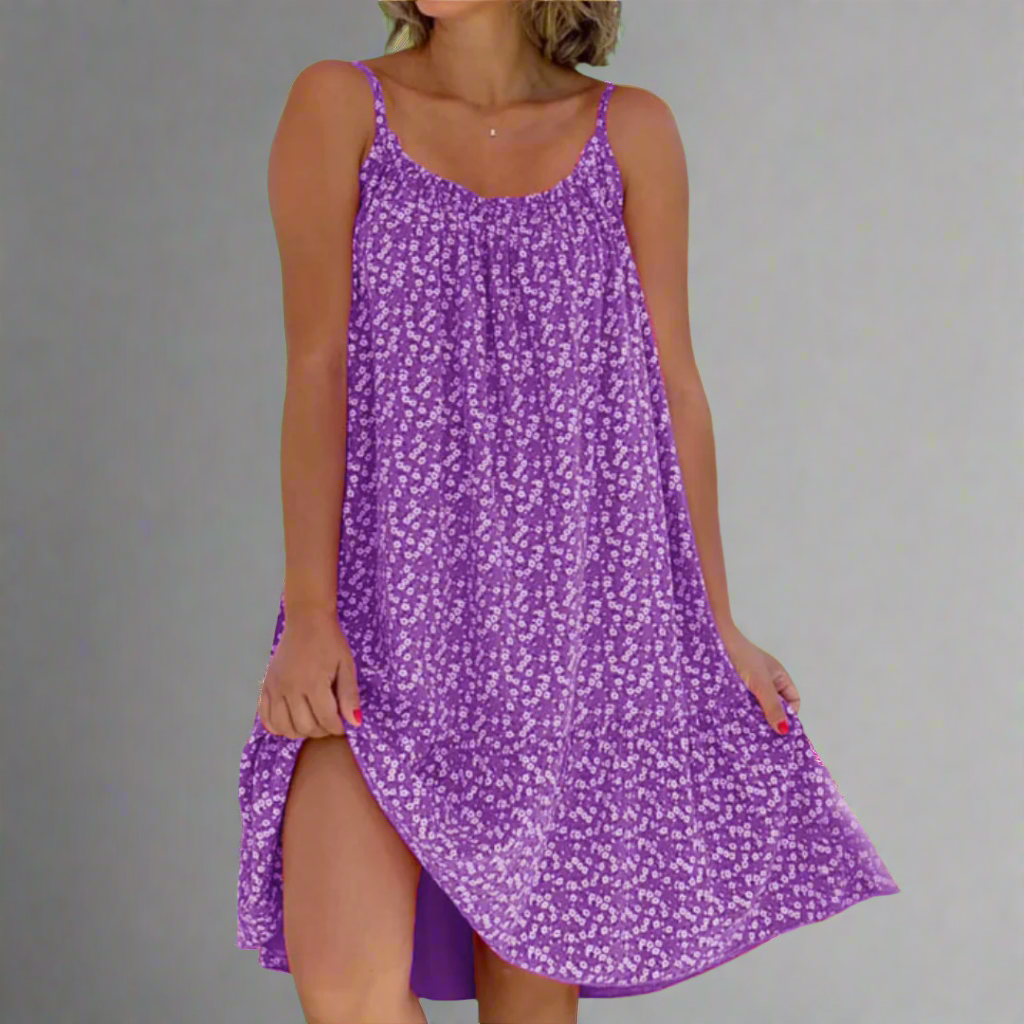 Pretty Floral Sundress for Women - VogeLuxe