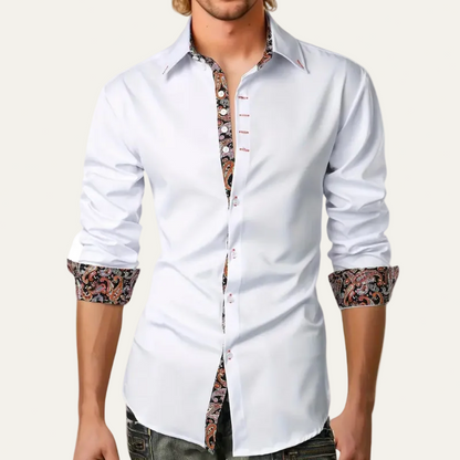 VogeLuxe | Men’s Slim Fit Button Down Dress Shirt