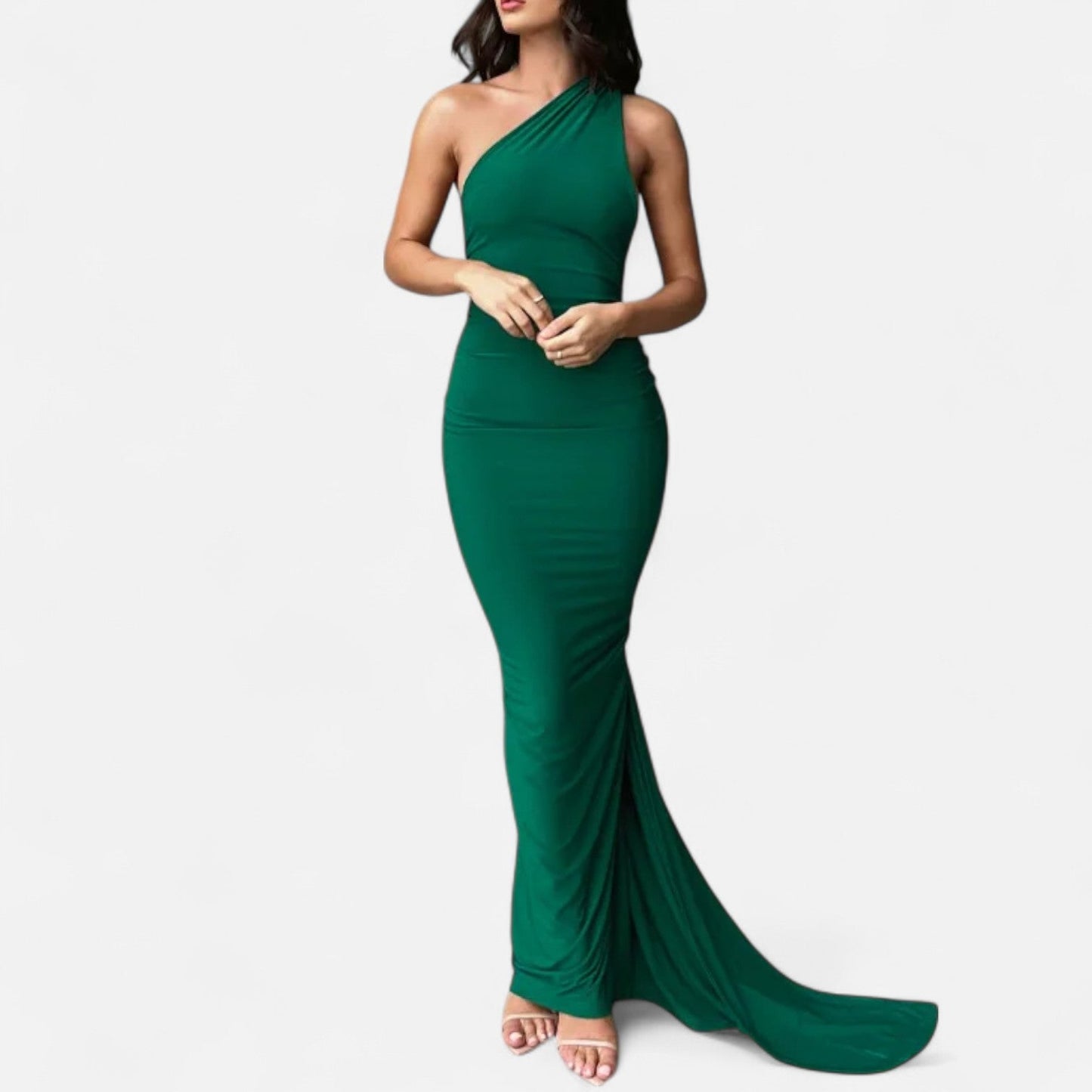 Elegant Tie Back Formal Gown for Women