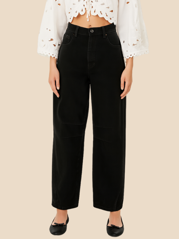 Comfortable High Waist Leopard Jeans for Women