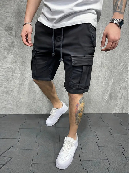 Relaxed Fit Men's Utility Cargo Shorts
