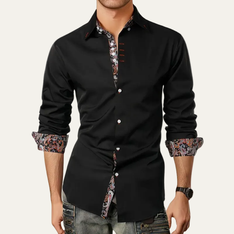VogeLuxe | Men’s Slim Fit Button Down Dress Shirt