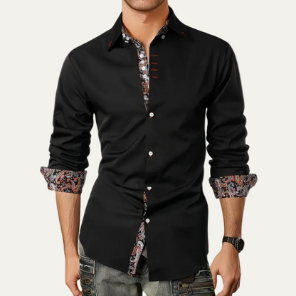 VogeLuxe | Men’s Slim Fit Button Down Dress Shirt
