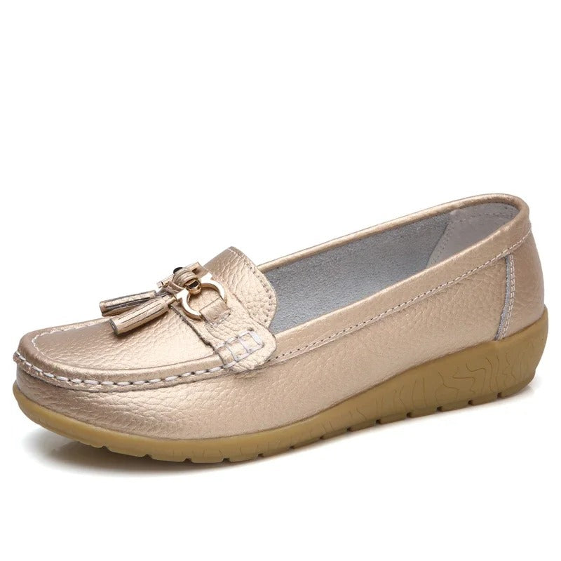Ladies Classic Genuine Leather Shoes