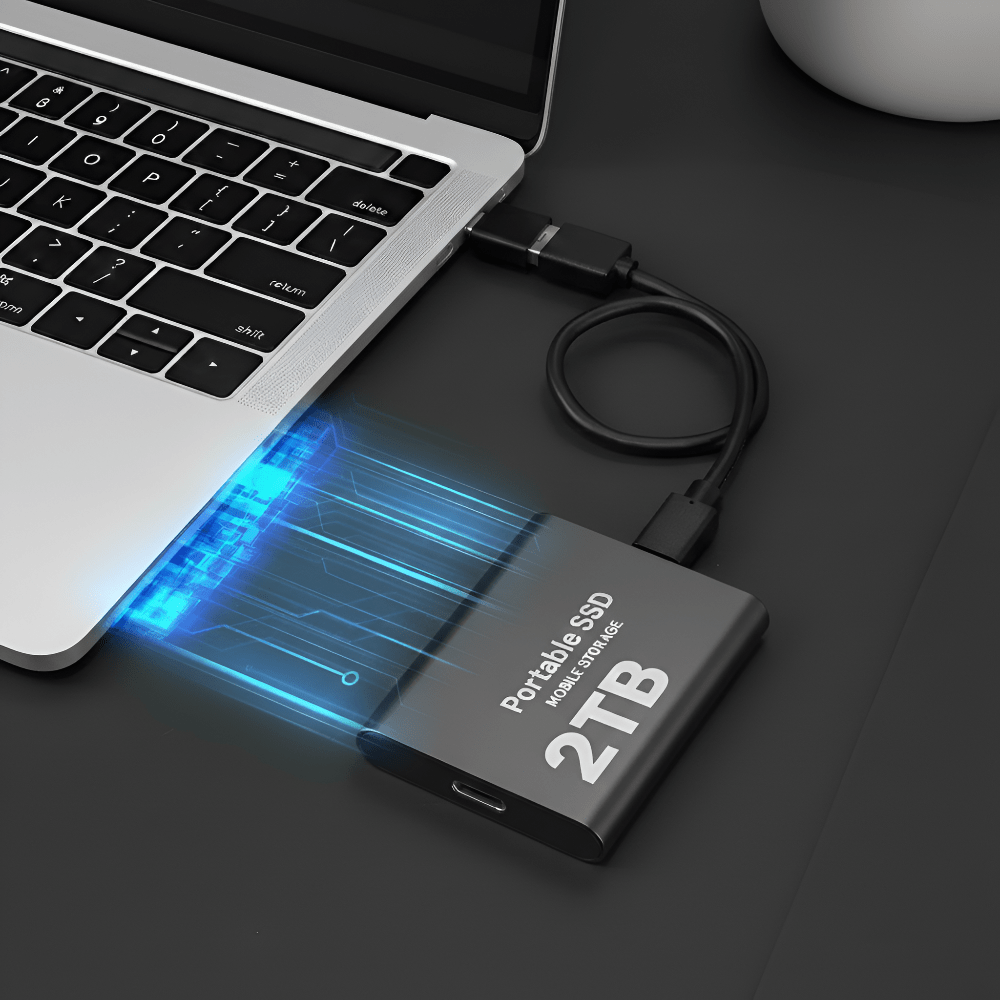 High Speed 2TB USB Portable Solid State Drive