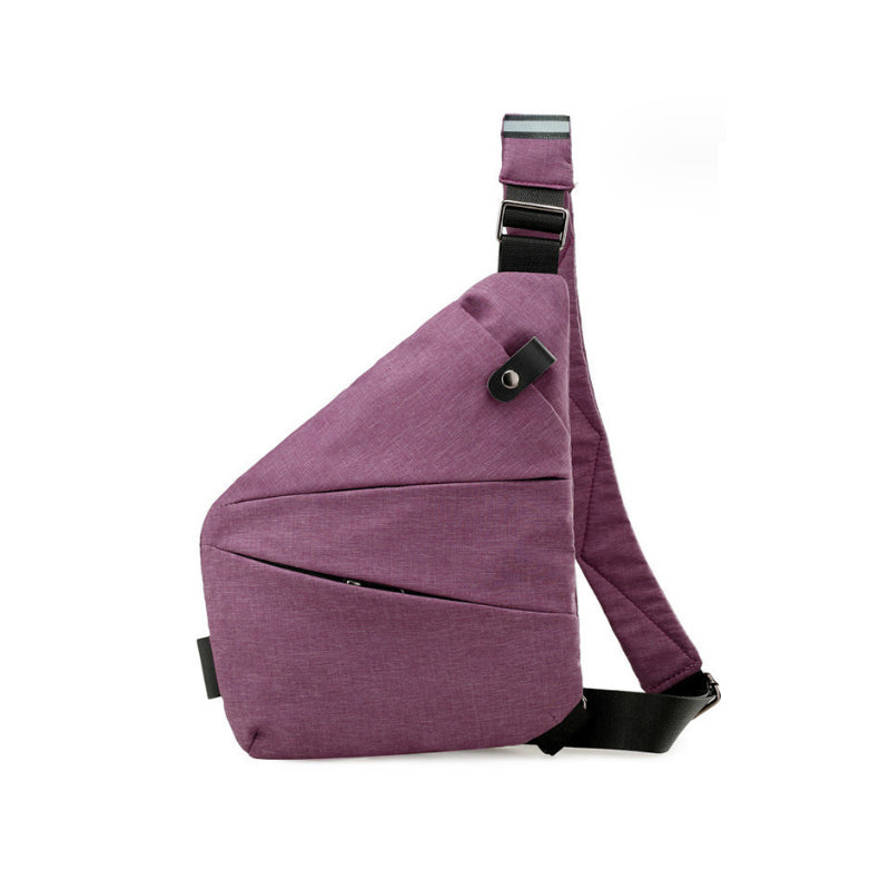 Practical Travel Sling Bag With Safe Pockets