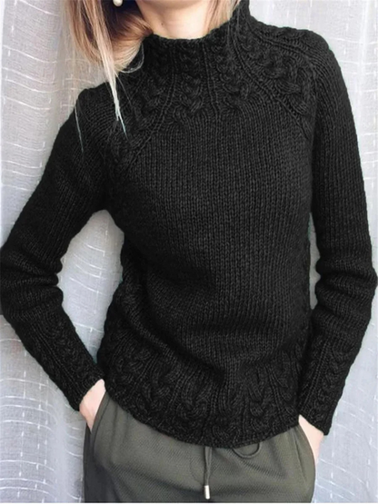 Stylish Women's Fit Knitted Winter Sweater