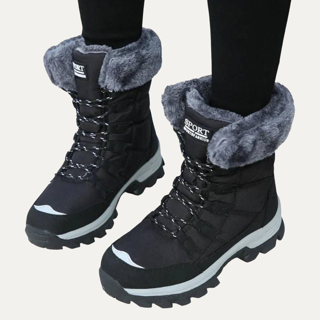 VogeLuxe | Women’s Heavy Duty Mid Calf Winter Platform Boots