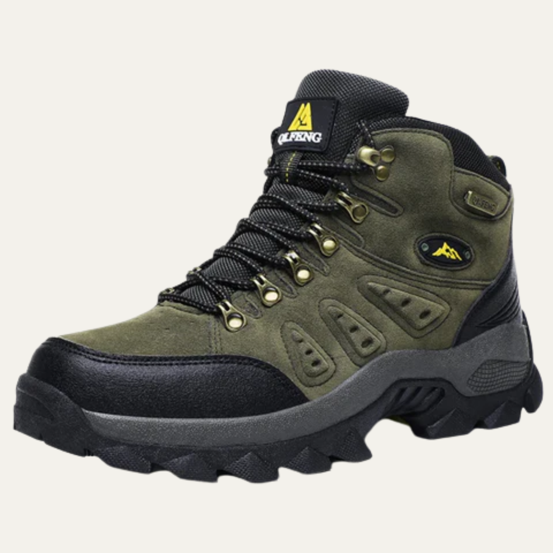 VogeLuxe | Men’s Mid Top Hiking Boots Rugged Outdoor Design