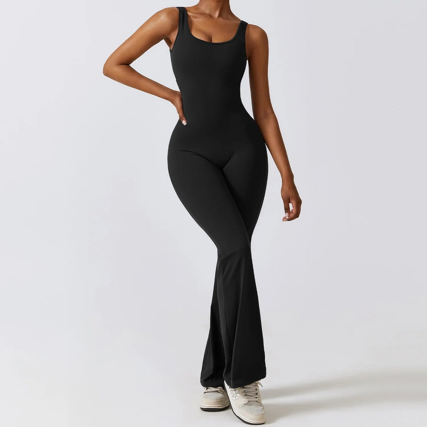 Relaxed Fit Women's Sports Jumpsuit - BritishElegance