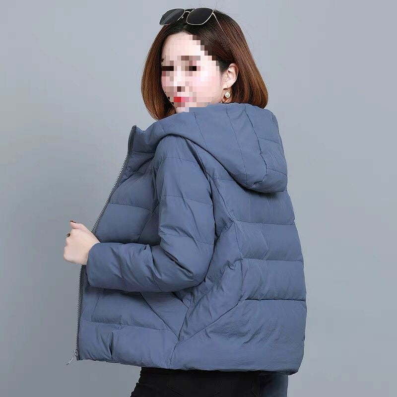 Warm Women's Zip Up Quilted Winter Jacket