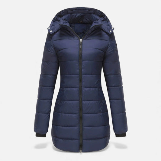 Warm Padded Women's Winter Coat - VogeLuxe