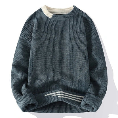 Cozy Crew Neck Winter Sweater for Men