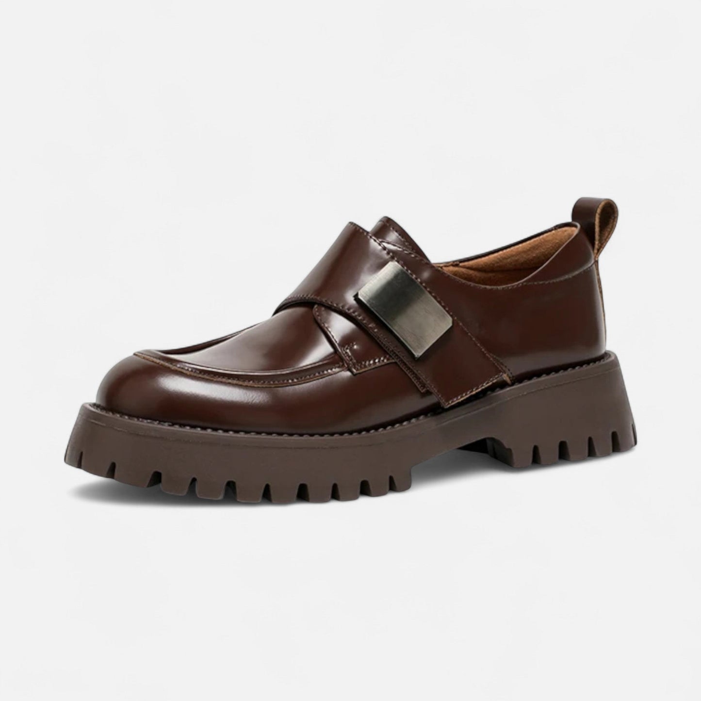 Elegant Women's Flat Leather Dress Shoes - VogeLuxe
