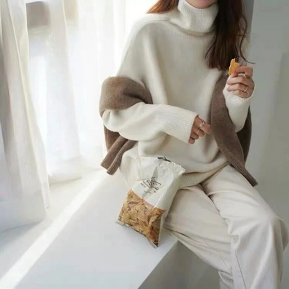 Cozy Warm Women's Oversized Knit Sweater