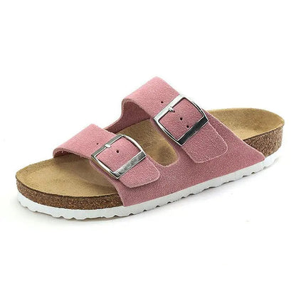 Comfortable Wide Fit Flat Sandals for Women Summer