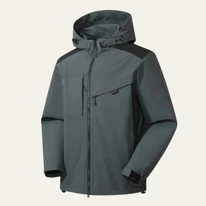 VogeLuxe | Men’s Technical Waterproof Hardshell Jacket
