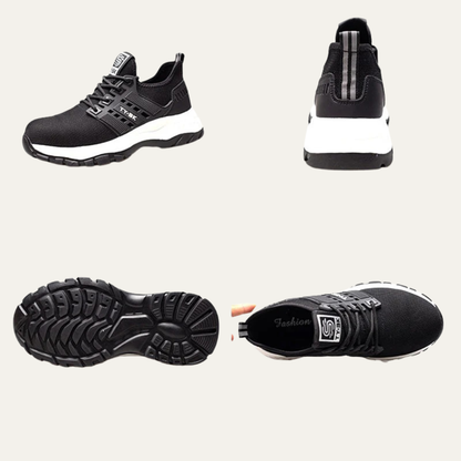 VogeLuxe | Women’s Athletic Safety Sneakers with Breathable Mesh Support