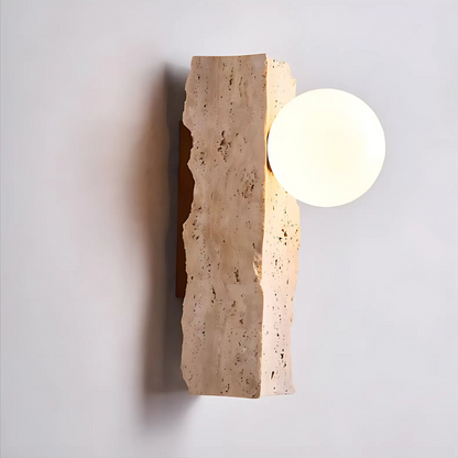 Natural Rock Wall Light Unique G9 LED Sconce