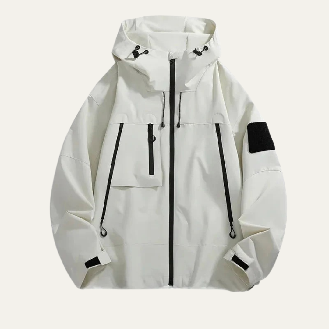 VogeLuxe | Men’s Technical Waterproof Zip Jacket