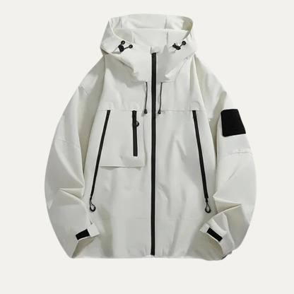 VogeLuxe | Men’s Technical Waterproof Zip Jacket