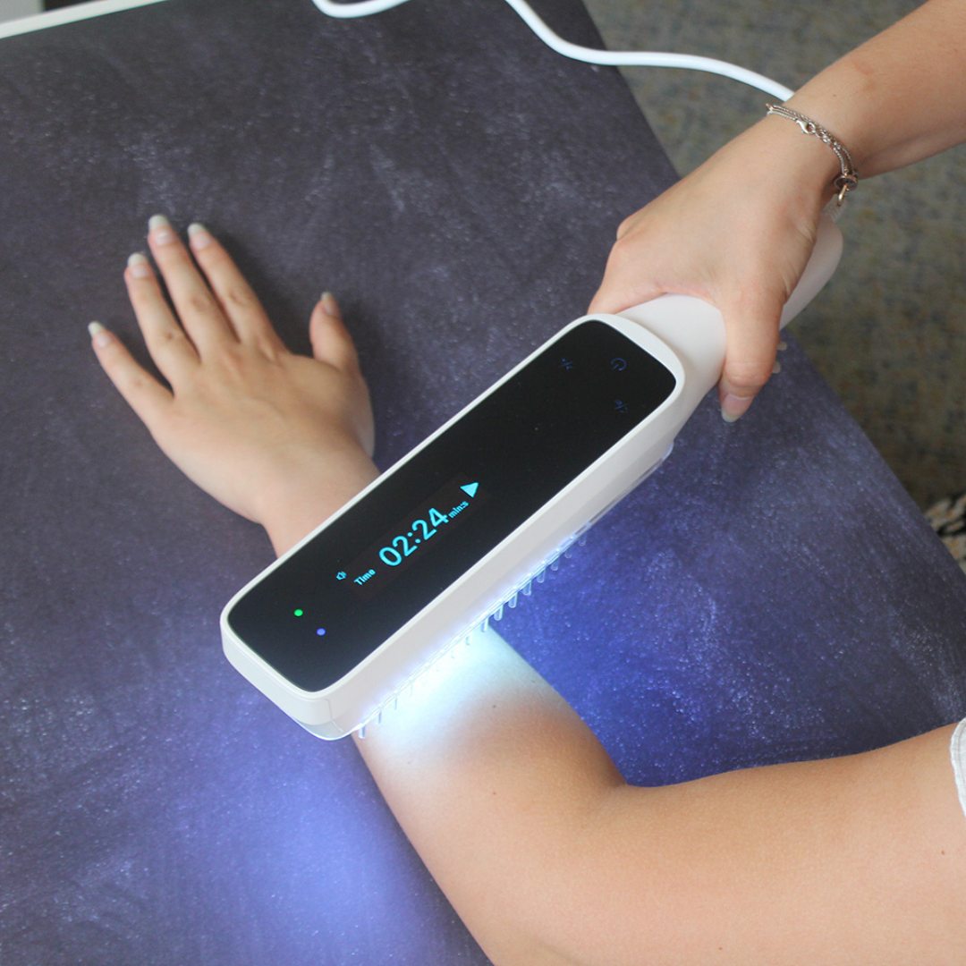 Portable UV Therapy Lamp with Timer and Touch Control - VogeLuxe