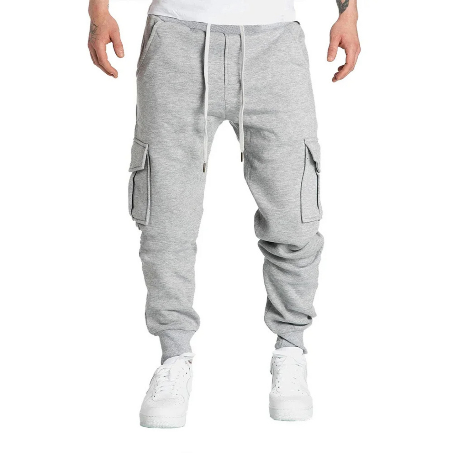 Comfortable Cotton Drawstring Pants for Men
