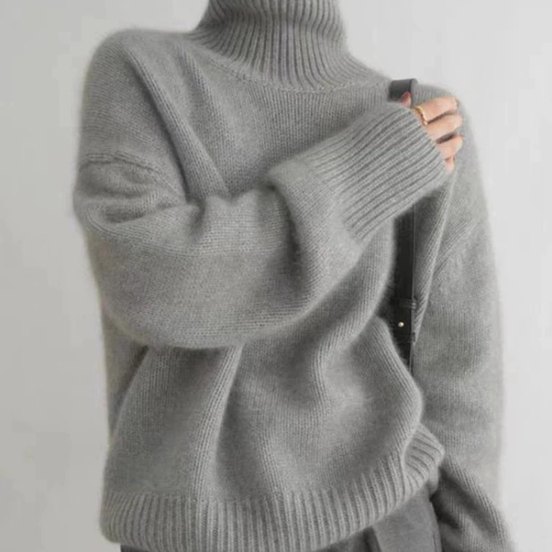 Soft Women's Cozy Winter Knit Sweater