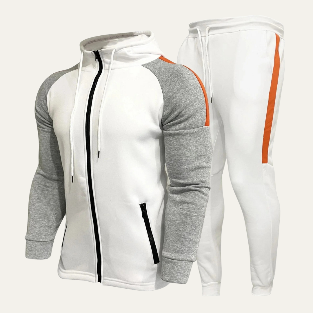 VogeLuxe | Men’s Slim Fit Hooded Tracksuit Set