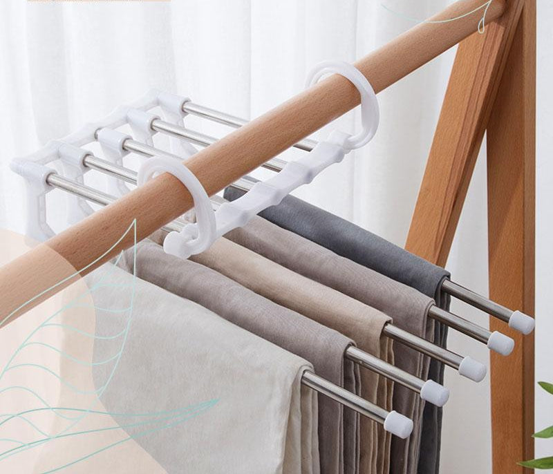 Space Saving Closet Pants Hanger - VogeLuxe