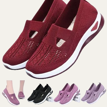 VogeLuxe | Women’s Breathable Mesh Slip On Low Top Sneakers