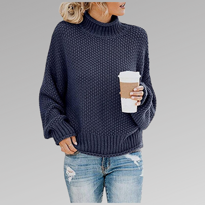 Relaxed Fit Women's Crew Neck Jumper Sweater