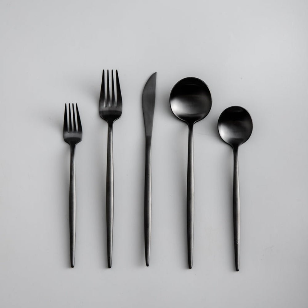 Premium Matte Finish Stainless Steel Cutlery Set
