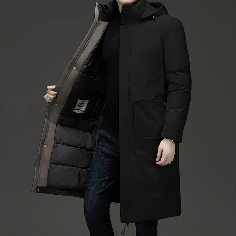 Warm Men's Hooded Winter Coat