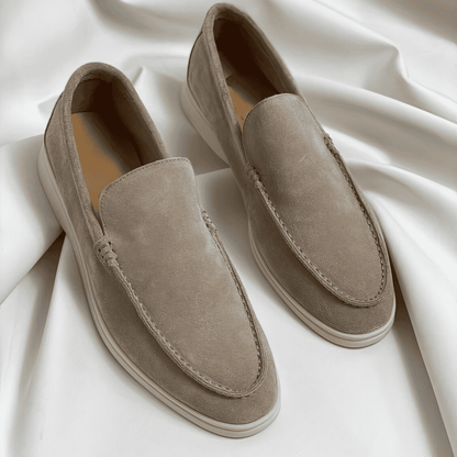 Ethan | Classic Leather Slip On Shoes for Men