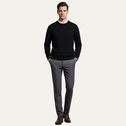 VogeLuxe | Men’s Short Sleeve Waffle Knit Crew Neck Top