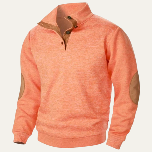 VogeLuxe | Men’s Casual Mock Neck Sweater