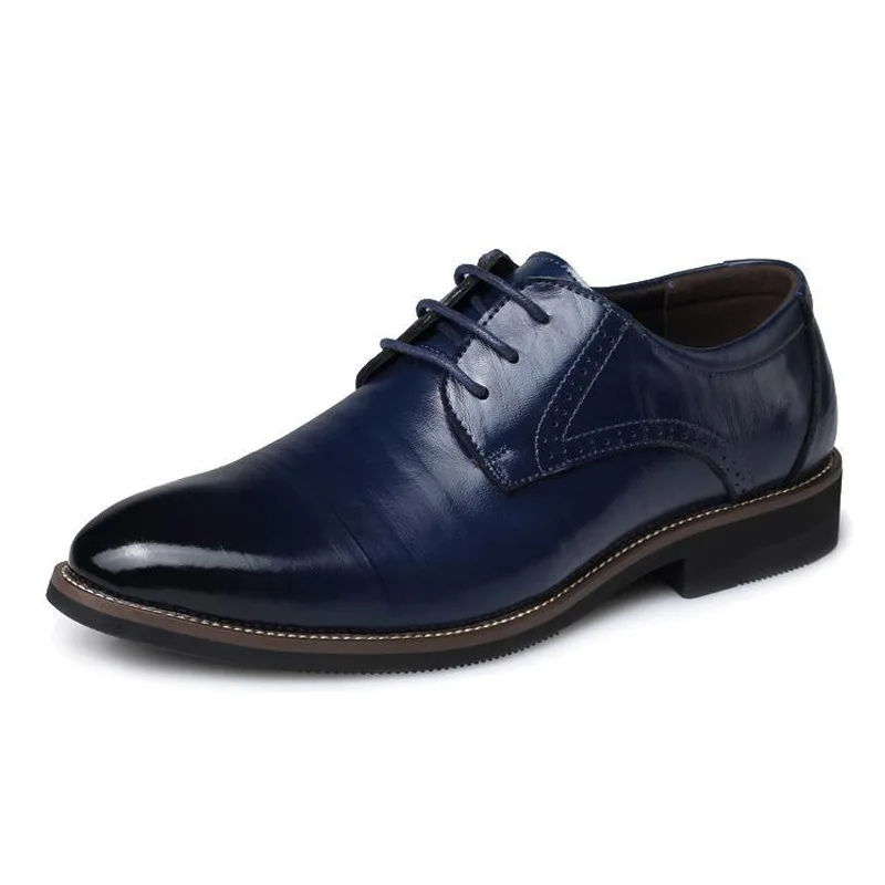 Men's Leather Lace Up Dress Shoes