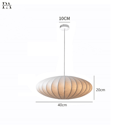 Calming Glass Drop Pendant Light