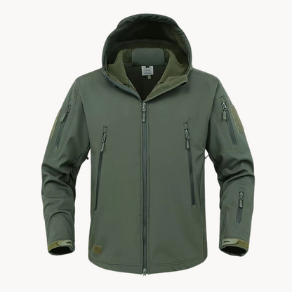 VogeLuxe | Men’s Tactical Full Zip Hooded Jacket
