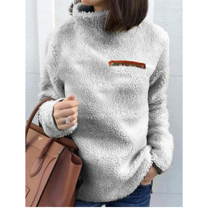 Cozy Women's Zip Up Winter Sweater