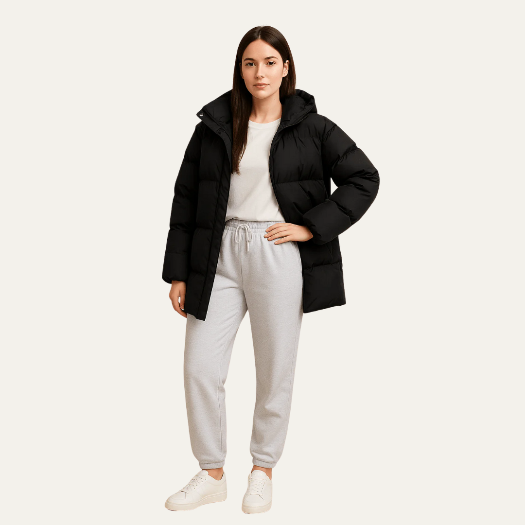 VogeLuxe | Women’s Short Quilted Puffer Jacket