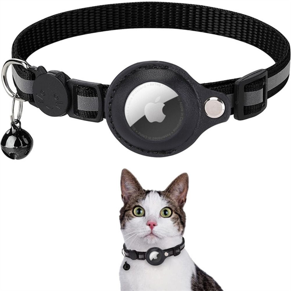 Glowing Safety Cat Collar with Fast Release GPS Tracker - VogeLuxe